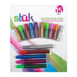 Glue Glitter Set 15pk