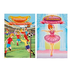 Book Kids Colouring A3 24pg 2 Asstd