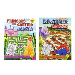 Book Kids Maze Junior A4 32pg
