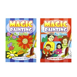 Book Kids Painting Magic A4 16pg