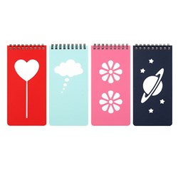 Notebook Basic PP Diecut Slimline 120pg