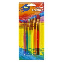Brushes Paint Artist Coloured 6Pk