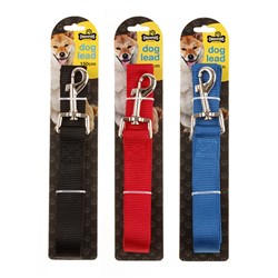 Lead Dog Nylon 3 Asstd Cols 150cm