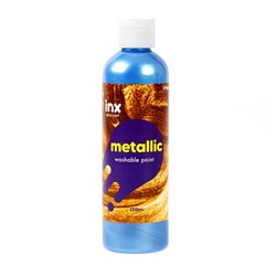 Paint Washable Bottle 250ml Metallic Blue