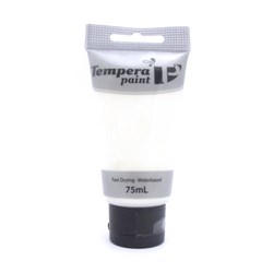 Paint Tube 75ml Tempera White