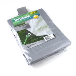 Tarpaulin Silver 3.05x3.66M / 10x12ft