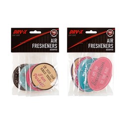 Air Fresheners 4Pk Asstd