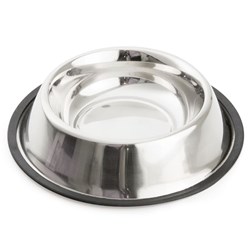 Pet Bowl S.Steel 21cm Anti Skid