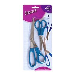 Scissors Office 2pk 130mm 200mm