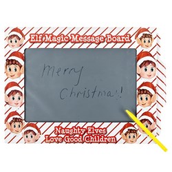 Xmas Elves BB Magic Message Board 25.8x18.8cm in SRT