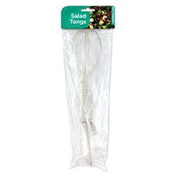 Tongs Salad Detachable Clear Plastic 7inch 28cm