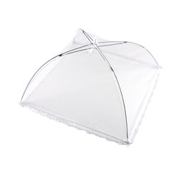 Food Cover Mesh White 16inch 40x40cm