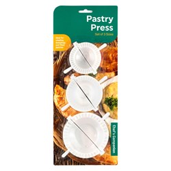 Press Dumpling Plastic Set of 3 6.8cm 7.8cm 9cm