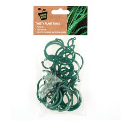 Plant Rings 30Pk Twisty