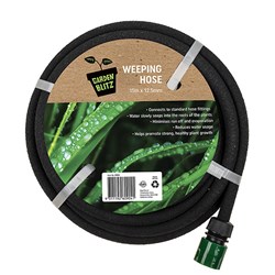 Hose Weeping Black 15Mx12.5mm