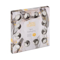 Tealights White 4 Hour Pk25 Unscented