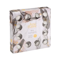 Tealights White 4 Hour Pk50 Unscented