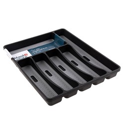 Shelf Organiser Non Slip Tray Cutlery 32x40x4.5cm