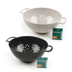 Colander Plastic 23cm Dia 2 Asstd Colours