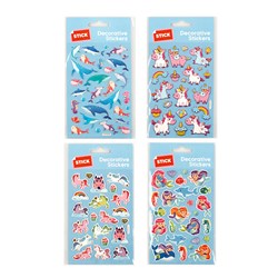 Stickers Kids Decorative 4 Asstd Cute Designs
