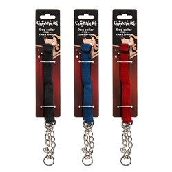 Collar Dog Training XS 1.5xL30-40cm 3 Asstd Colours