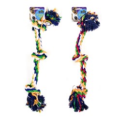 Dog Toy Rope 60cm 2 Asstd