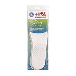 FT Insole Cotton Padded 2 Pairs