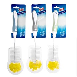 Bottle Brush with Sponge Tip 3 Asstd Cols