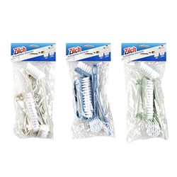 Dishwashing & Scrubber Brush 3 Pc Set 3 Asstd Cols