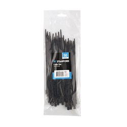 Cable Ties Black 50Pk 200x4.8mm