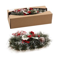 Table Decoration Xmas Traditional 28x14cm