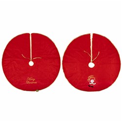 Tree Skirt 120cm Xmas 2 Asstd
