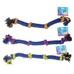 Dog Toy Rope 54cm 3 Asstd