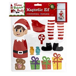 Xmas Elves BB Elf Printed Magnetic Sheets