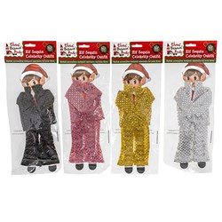Xmas Elves BB Sequin Celebrity Dress Up Outfit