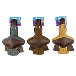 Dog Toy Squeaky Animal Character 29x17.5cm 3 Asstd