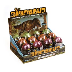 Toys Dinosaur in Egg 4 Asstd