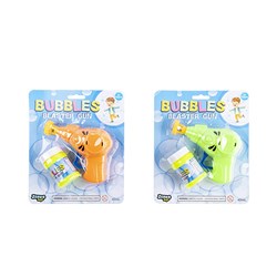 Toys Bubble Blaster Gun Includes Solution 2 Asst Cols