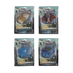 Toys Dragons 4 Asstd