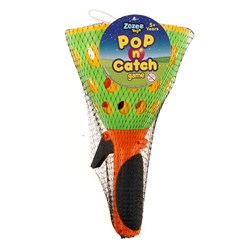 Toys Sporting Pop Ball Catch w 3 Balls 2 Asstd