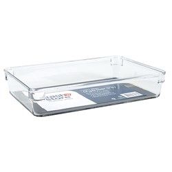 Storage Organiser Rectangle 23.8x15.8x4.5cm 208g PET TPR