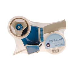 Tape Gun w Clear Tape 2Pk 50Mx48mm 45 Micron