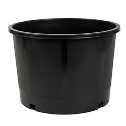 Growers Pot Black 34cm Dia 23cm High