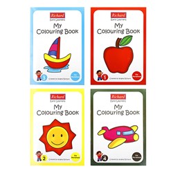 Book Kids Early Learners Colouring A4 16pg 4 Asstd