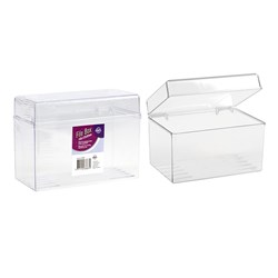 File Box Clear 16.5x12.5x9.5cm