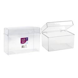 File Box Clear 21.5x15x9.5cm
