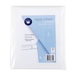 Envelope Bubble White 215x280mm 3Pk P7.6 FSC Mix 70%