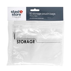 Storage Pouch Bag 10pk 17X13cm