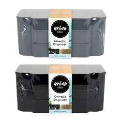 Organiser Cosmetic w 2 Draw 245x120x120 215gr 2 Asst Cols