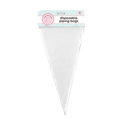 Cake Piping Bag Disposable 15pk 16x32cm